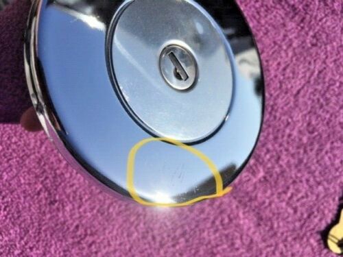1974 1975 Chevrolet Vega Monza NOS Accessory Locking Gas Cap w/ Keys #994631 / 995213 - Image 7