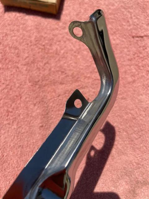 1963-1964 Chevrolet STATION WAGON NOS Accessory Gas Door Guard #985489 - Image 10