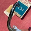 NOS gas door guard for 1965 1966 Chevrolet station wagon part number 986241 OEM fuel filler protection trim