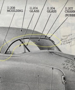 rear window lower reveal molding clip set for 1950 1951 1952 Chevy Bel Air hardtop stainless steel OEM 4571696 trim installation hardware