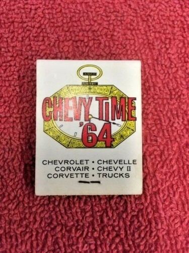 1964 Chevrolet Chevy Time '64 dealer promotional matchbook vintage advertising collectible