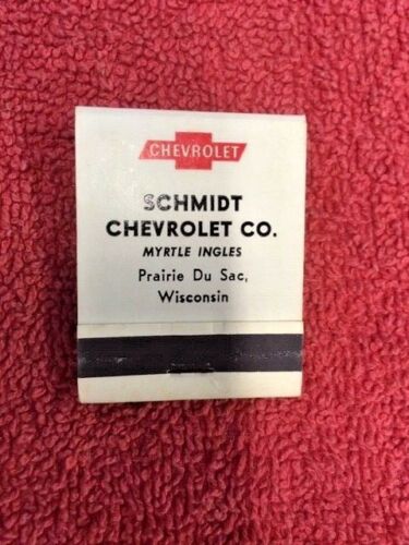 1964 Chevrolet VINTAGE Dealer PROMO Accessory "Chevy Time '64" MATCHBOOK - Image 2