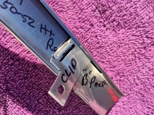1950 1951 1952 Chevy Bel Air Hardtop NEW Stainless Steel Rear Window Reveal Molding Clip Set (OEM #4580629) - Image 8