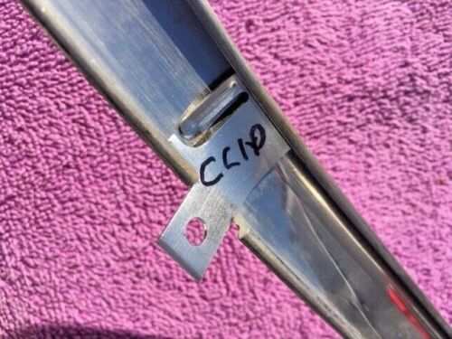 1950 1951 1952 Chevy Bel Air Hardtop NEW Stainless Steel Rear Window Reveal Molding Clip Set (OEM #4580629) - Image 9