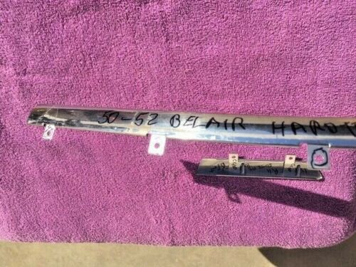 1950 1951 1952 Chevy Bel Air Hardtop NEW Stainless Steel Rear Window Reveal Molding Clip Set (OEM #4580629) - Image 2