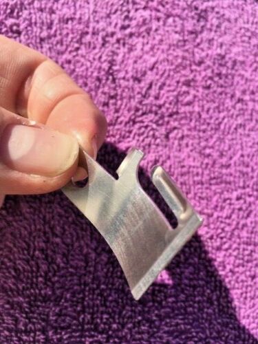1950 1951 1952 Chevy Bel Air Hardtop NEW Stainless Steel Rear Window Reveal Molding Clip Set (OEM #4580629) - Image 3