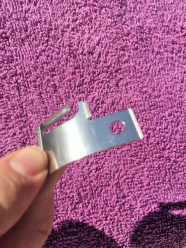 1950 1951 1952 Chevy Bel Air Hardtop NEW Stainless Steel Rear Window Reveal Molding Clip Set (OEM #4580629) - Image 4