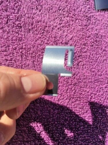 1950 1951 1952 Chevy Bel Air Hardtop NEW Stainless Steel Rear Window Reveal Molding Clip Set (OEM #4580629) - Image 5