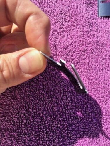 1950 1951 1952 Chevy Bel Air Hardtop NEW Stainless Steel Rear Window Reveal Molding Clip Set (OEM #4580629) - Image 6