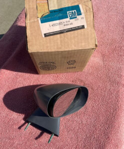 NOS right hand outside sport mirror for 1980 to 1982 Chevrolet Citation Nova part number 20131855 OEM passenger side exterior mirror