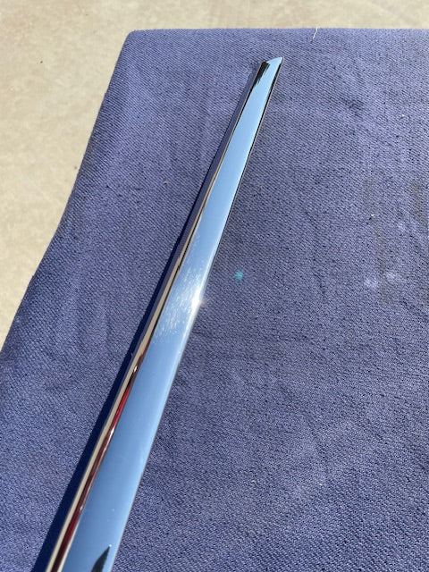 1951 1952 Chevrolet Fleetline Styleline NOS 4-DOOR SEDAN CENTER Door Moldings #4587005/4607722 - Image 13