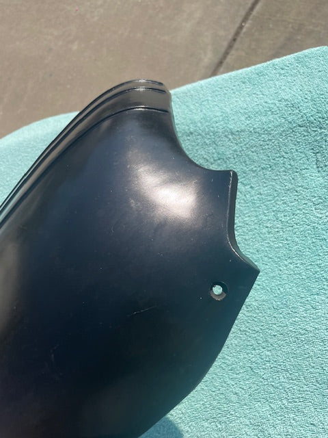 1951 1952 Chevrolet Special NOS 2-DOOR Rubber Blackout Rear Stone Shields Guards #4589005 / 4589006 - Image 10