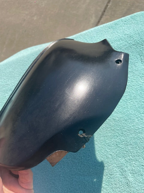 1951 1952 Chevrolet Special NOS 2-DOOR Rubber Blackout Rear Stone Shields Guards #4589005 / 4589006 - Image 11