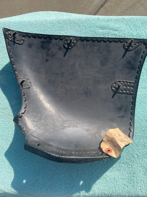 1951 1952 Chevrolet Special NOS 2-DOOR Rubber Blackout Rear Stone Shields Guards #4589005 / 4589006 - Image 15