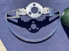 1961-1966 Chevrolet Pickup Truck / 1959-1960 Biscayne NOS Deluxe Horn Ring Cap #763178 / 3775533 - Image 16