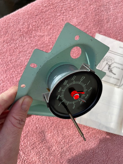 1969 Chevrolet Chevelle Malibu 6 8 NOS Accessory Dash Electric Clock #993666 - Image 5