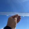Clear hood ornament insert for 1947 1948 Chevrolet new accessory classic Chevy front ornament restoration part