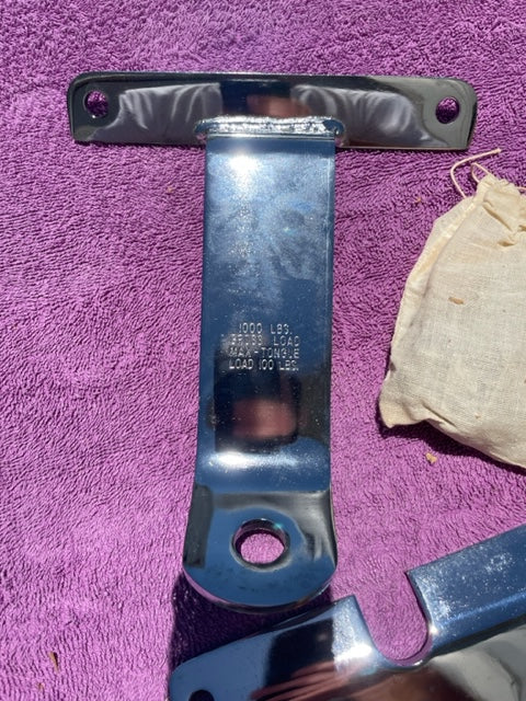 1965 1966 1967 Chevrolet Corvair NOS Accessory Chrome 1-7/8" Trailer Tow Hitch #986244 - Image 7