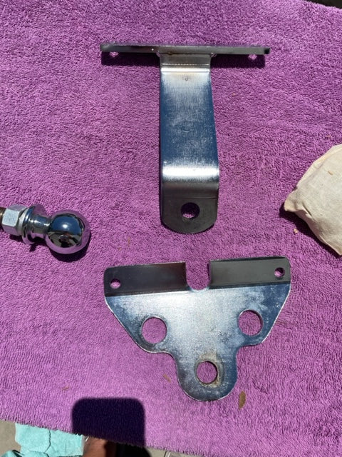 1965 1966 1967 Chevrolet Corvair NOS Accessory Chrome 1-7/8" Trailer Tow Hitch #986244 - Image 8