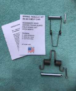 New trunk guard spring rebuild kit for 1946 1947 1948 Chevrolet restoring fold down rear accessory function