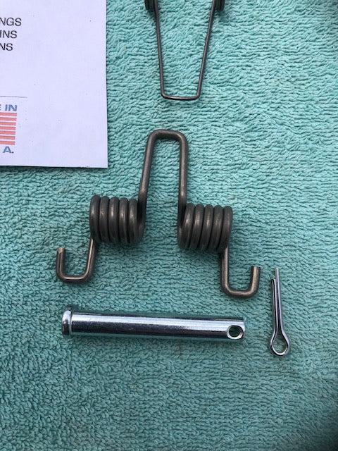 1946-1948 Chevrolet Car NEW Accessory Trunk Guard Fold Down Spring Rebuild Kit - Image 2