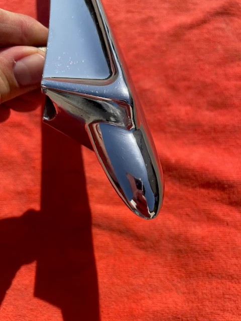 1949 1950 Chevrolet Styleline Fleetline NOS Standard Hood Ornament #3688253 - Image 8