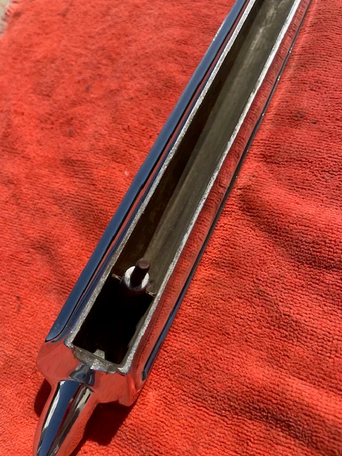 1949 1950 Chevrolet Styleline Fleetline NOS Standard Hood Ornament #3688253 - Image 4