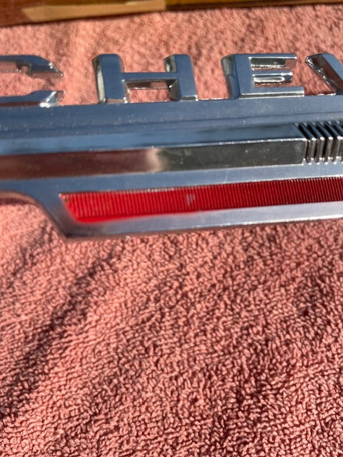 1962 Chevrolet Chevy II 2 Nova 4 6 300 Standard NOS Hood Lip Emblem #3792812 - Image 10