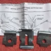 new grill guard mounting hardware kit for 1961 Chevrolet front bumper guard installation accessory