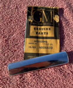 NOS rear tailgate lower panel molding for 1960 Chevrolet Parkwood Kingswood wagon part number 4804459