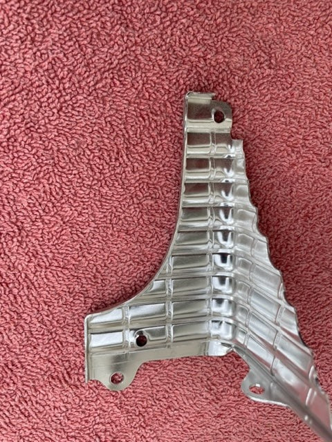 1968 Chevrolet Chevelle (non-S.S.) NOS RH Grille to Fender Trim Filler Extension #3926808 - Image 5