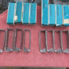 NOS front fender louver set for 1969 Chevrolet Corvette C3 Stingray part numbers 3945247 and 3945248