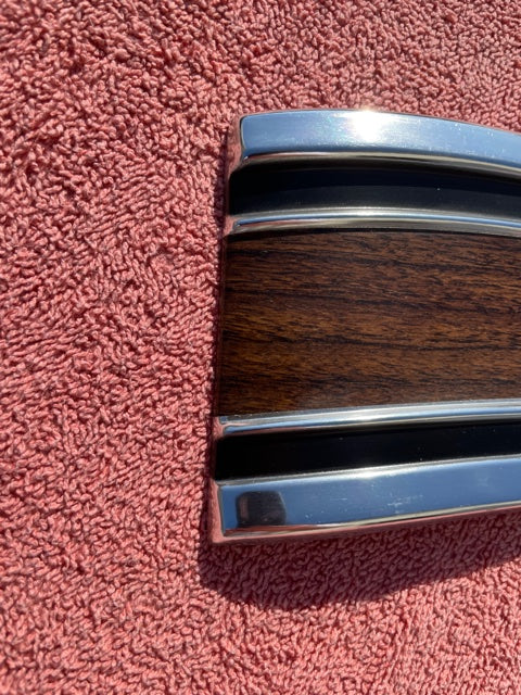 1969-1972 Chevy GMC Fleetside Truck NOS Right Lower Cab Wood Grain Molding #3955308 - Image 6