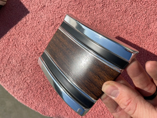 1969-1972 Chevy GMC Fleetside Truck NOS Left Lower Cab Black Molding #3952445 - Image 11