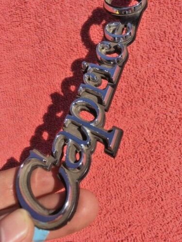 1970-1980's Chevrolet "Caprice Classic" NOS Script Emblem Trim Nameplate - Image 2