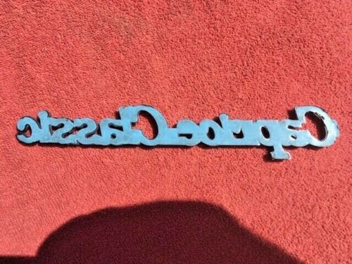 1970-1980's Chevrolet "Caprice Classic" NOS Script Emblem Trim Nameplate - Image 7