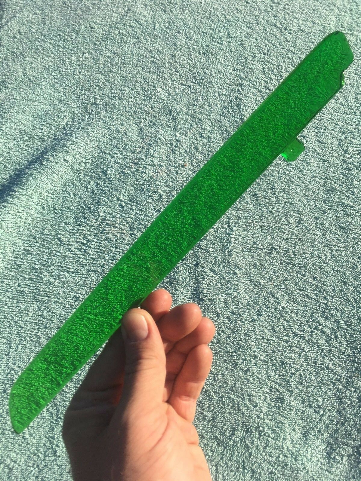 green hood ornament insert for 1947 1948 Chevrolet Fleetline Stylemaster Fleetmaster new accessory