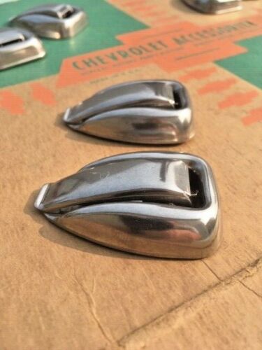 1953 - 1955 Chevrolet 150 210 Bel Air NOS Accessory Coat Hanger Hook ONE Pair #986537 - Image 3