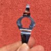 polished stainless glove box finger pull for 1955 1956 1957 Chevrolet passenger car interior dash handle