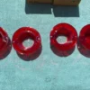 1962 Chevrolet Biscayne Bel Air NORS Complete Set of Back Up and Tail Lamp Lenses w/ Trim