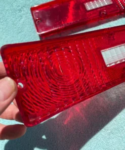 1970 1971 Chevrolet Nova SS NOS Tail Light Lamp Lens Pair #5964171 / 5964172