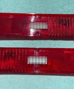 Alternative view of 1970 1971 Chevrolet Nova SS NOS Tail Light Lamp Lens Pair #5964171 / 5964172