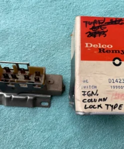 1969-1973 Chevrolet Camaro Corvette C3 NOS Delco Ignition Switch TILT COLUMN #1990096 / D-1423A