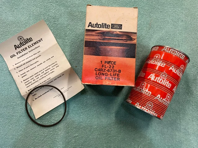 1958-1967 Chevrolet Car and Truck V-8 NOS Oil Filter FL-22 (OEM #5574540 / 5576054 / PF-141) - Image 6