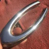 1960 1966 GMC Pickup Suburban grille letter set original GMC trim part numbers 2385872 2385873 2385874 excellent used condition for classic truck restoration projects.