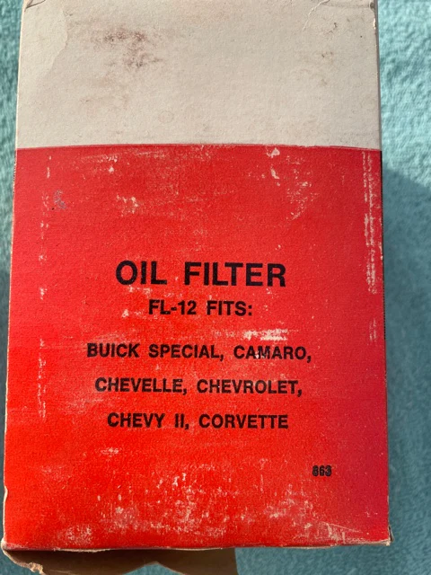 1958-1967 Chevrolet Car and Truck V-8 NOS Oil Filter FL-22 (OEM #5574540 / 5576054 / PF-141) - Image 3