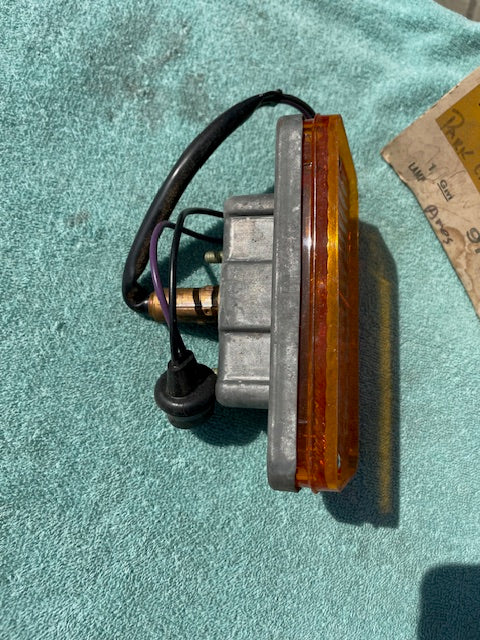 1967 Chevrolet Van G10 G20 NOS LH Park Light Lens Turn Signal Assembly #911459 - Image 3