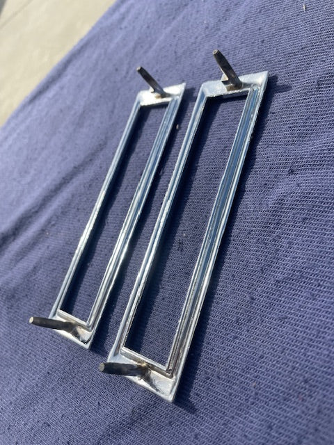 1970-1975 Chevrolet II 2 Nova NOS Rear Fender Side Marker Bezel Pair #3962934 - Image 7