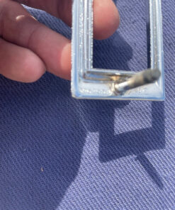1970-1975 Chevrolet II 2 Nova NOS Rear Fender Side Marker Bezel Pair #3962934