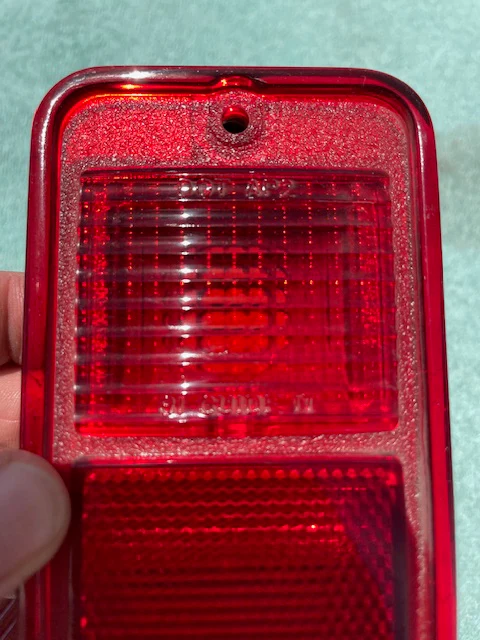 1968-1972 Chevrolet GMC Truck Blazer 1971-1985 Van NOS RED Rear Side Marker Pair #915119 / 916087 - Image 7